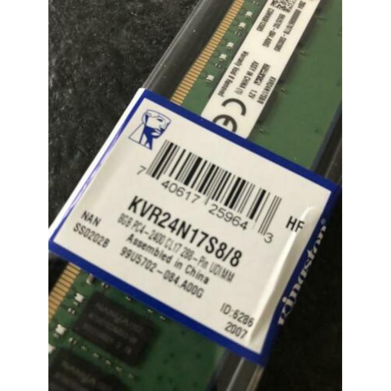 8GB Ram kingston