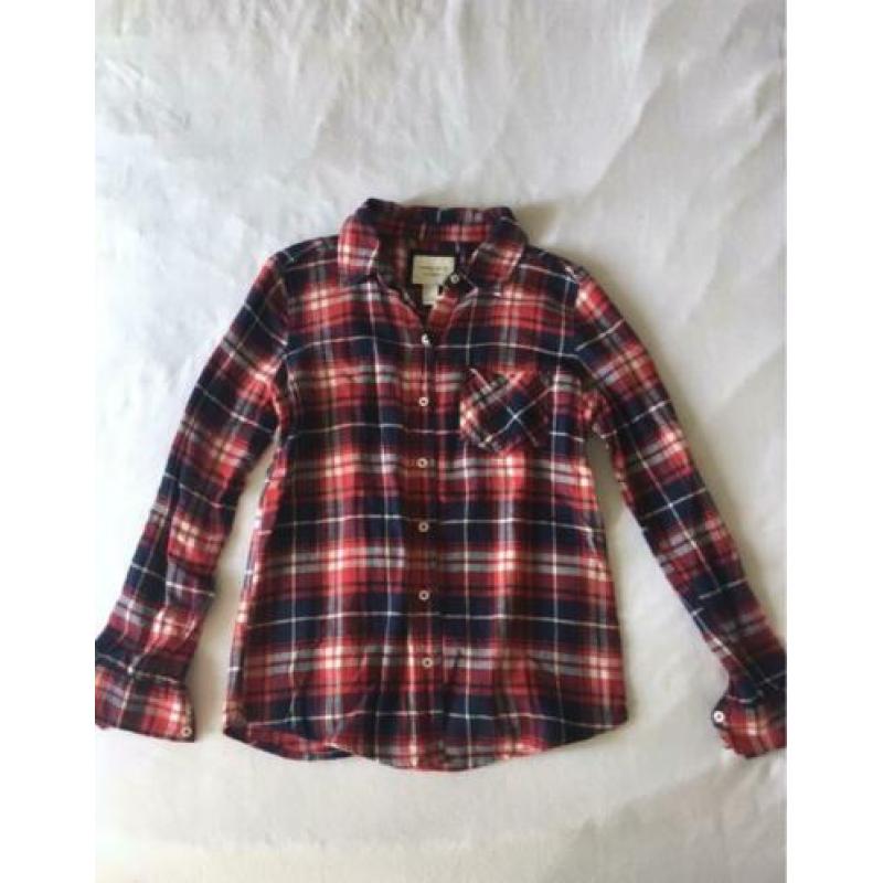 Houthakkersblouse maat S