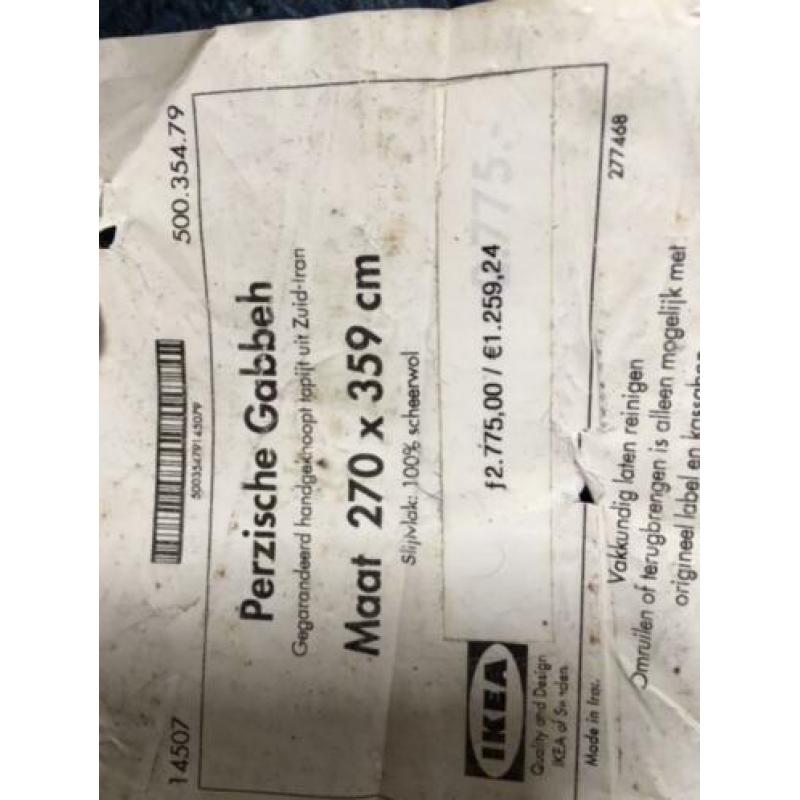 Perzisch tapijt IKEA 270 x 359