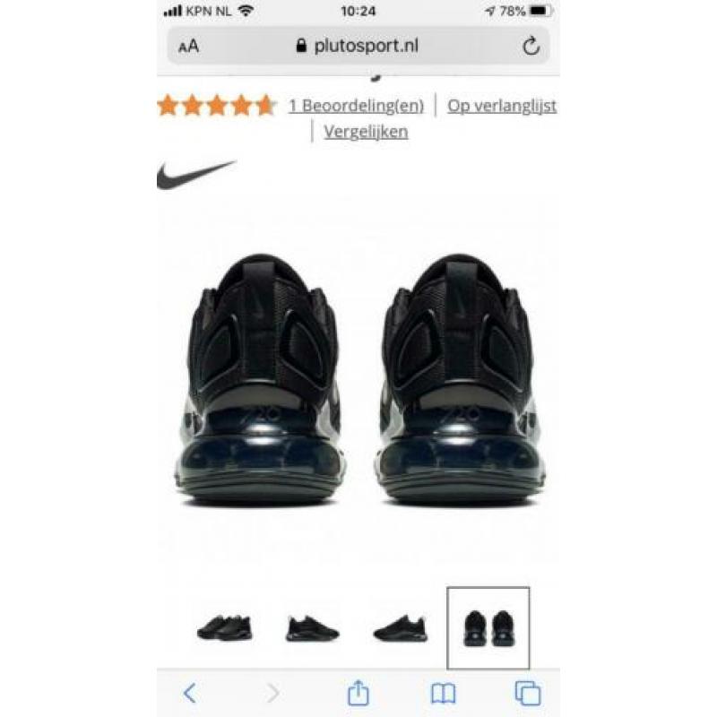 Nike Air Max 720 maat 36,5