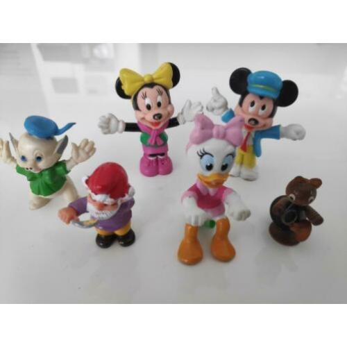 6 Disney poppetjes