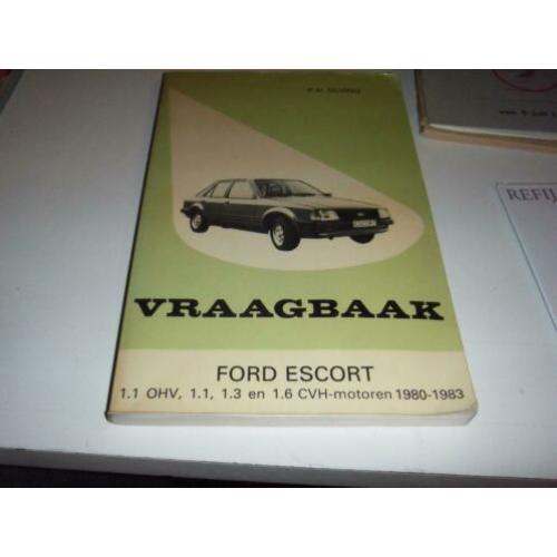 vraagbaak ford escort van 1980-1983