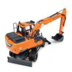 Doosan DX140W graafmachine, schaal 1:50, merk UH