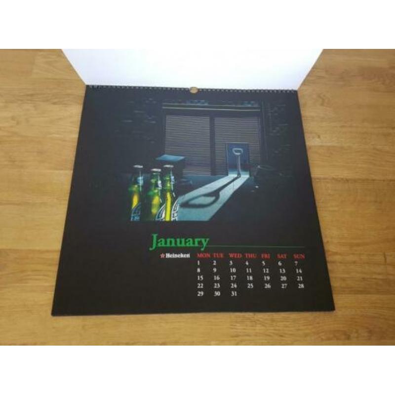 Heineken kalender 2001