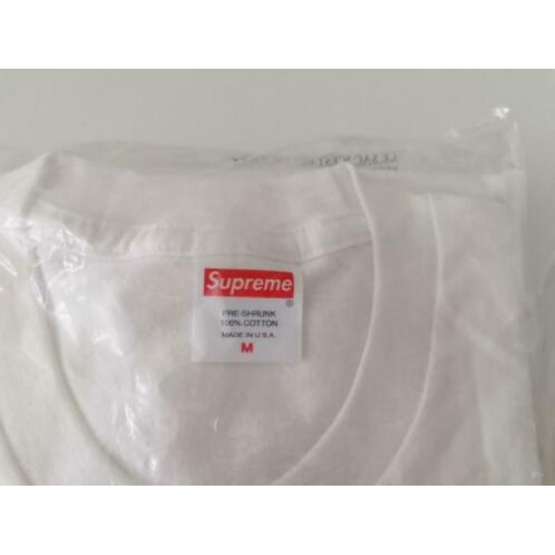 Supreme Shop Tee White size M