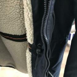 Superdry winter jas wind stopper teddy gevoerd S