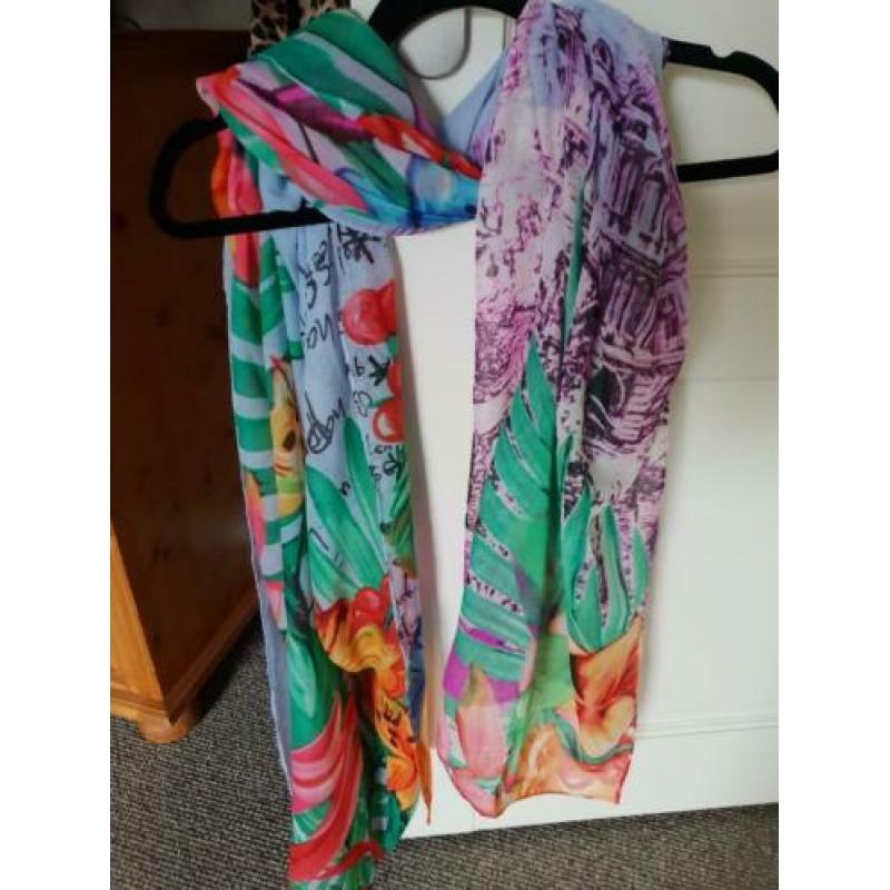 DESIGUAL sjaal pareo NIEUW