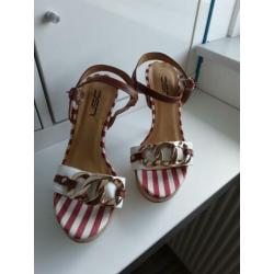 sexy plateau heels, maat 37