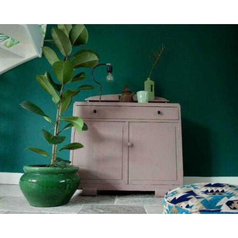 commode vintage jaren 50 60 taupe