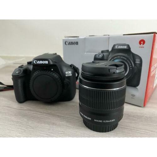Canon EOS 4000D, incl 18-55 lens