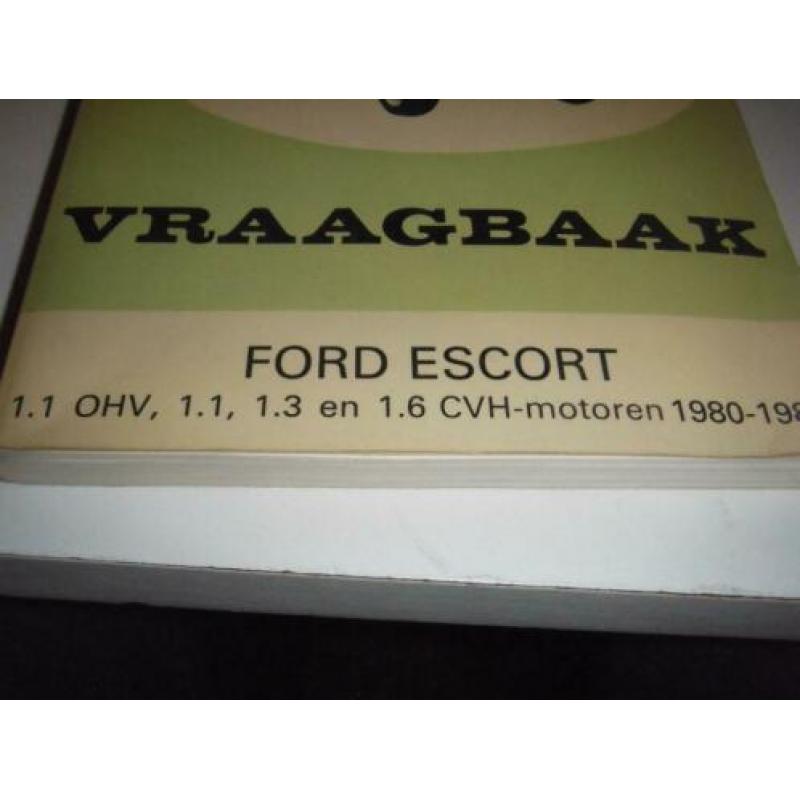 vraagbaak ford escort van 1980-1983