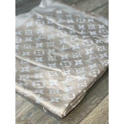 LV monogram sjaal shine beige