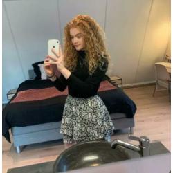 Slangenprint rokje maat S