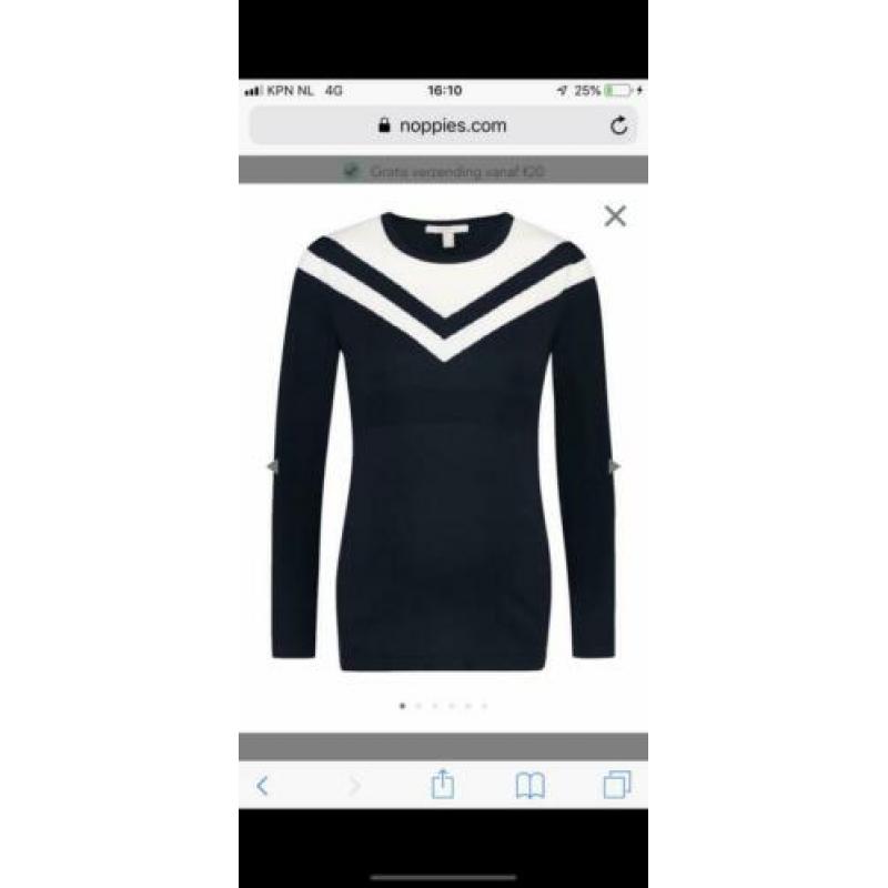 Zwangerschapstrui esprit XS, positiekleding (twv €65,-)
