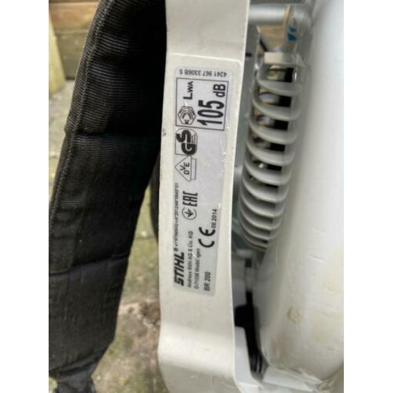Nette Stihl br200 bladblazer 6/2014