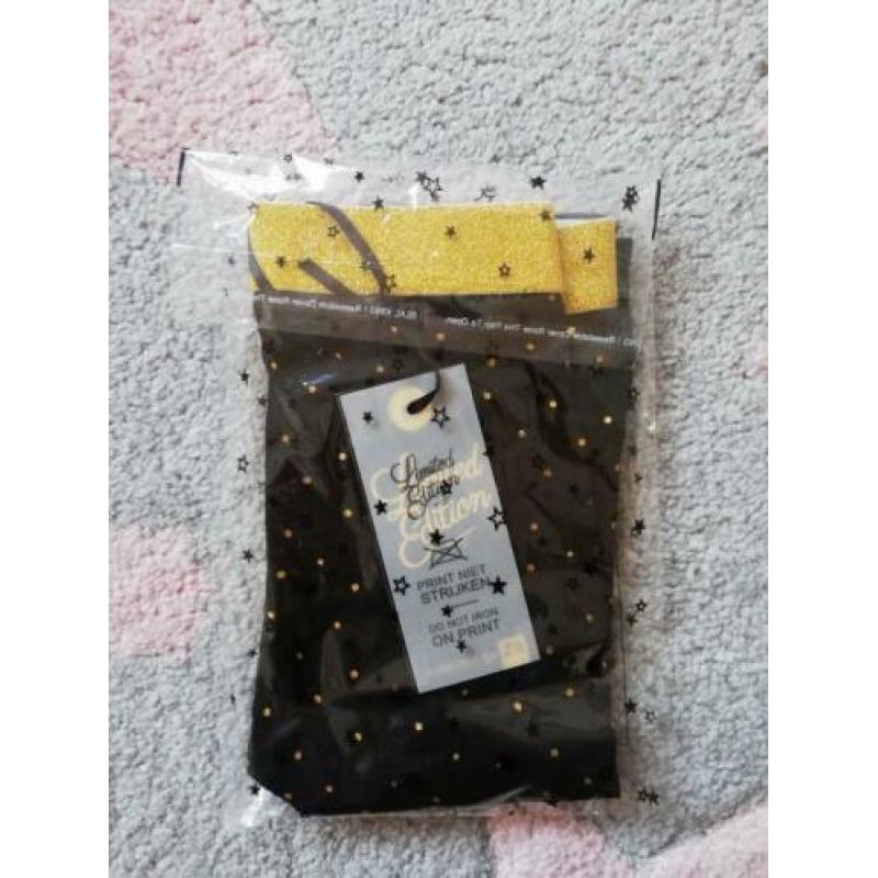 Z8 feest legging Fenna zwart/goud Limited mt 86/92 NIEUW