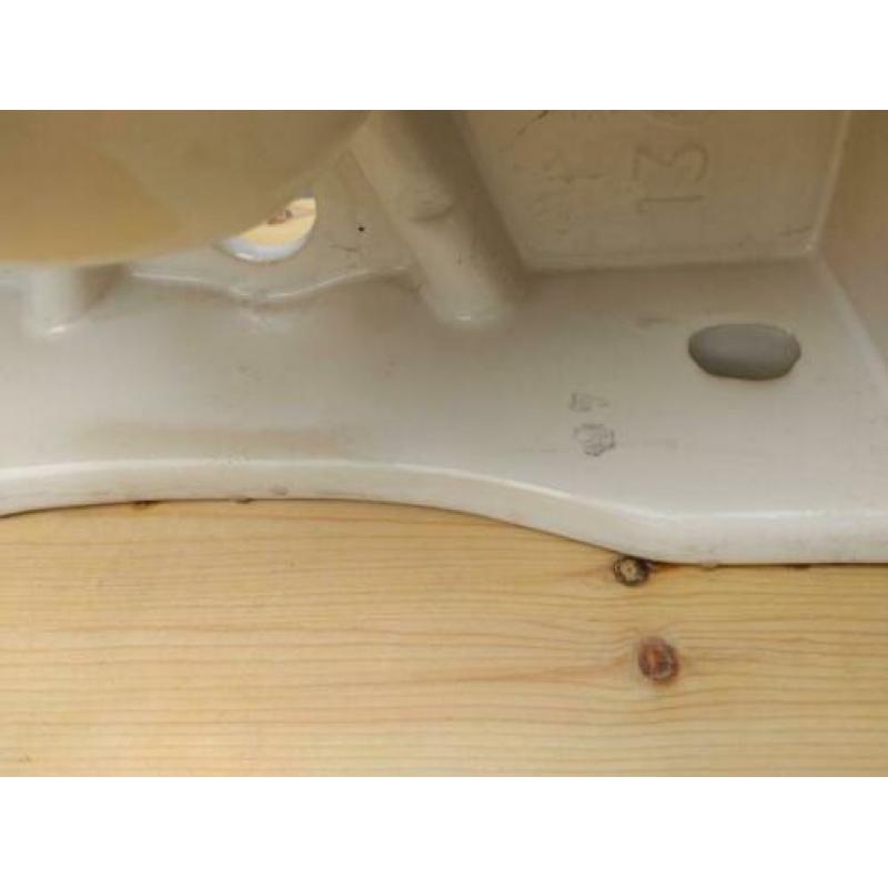 wastafel 60cm breed, wit