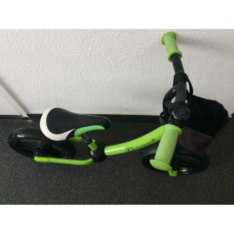 Kinderkraft loopfiets groen