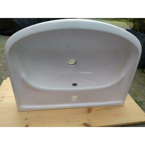 wastafel 60cm breed, wit