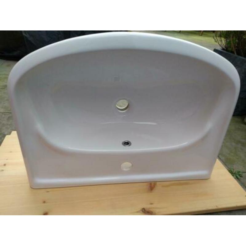 wastafel 60cm breed, wit