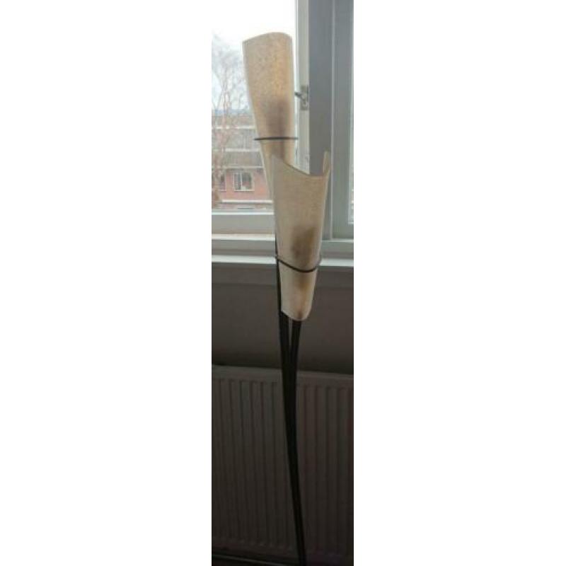 Set lampen (kroonluchter/ 2x dressior/1x staande lamp)