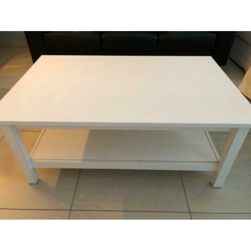 Salontafel IKEA HEMNES (wit gebeitst)