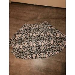 Slangenprint rokje maat S