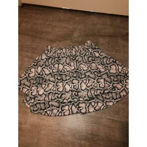 Slangenprint rokje maat S