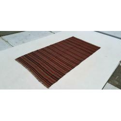 Vintage kelim kleed loper 261x138 cm vloerkleed tapijt kelim