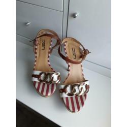 sexy plateau heels, maat 37
