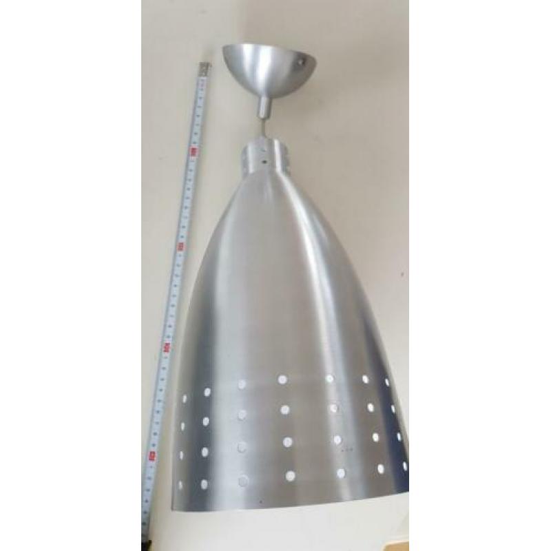 Industriële hanglamp aluminium merk massieve 100watt
