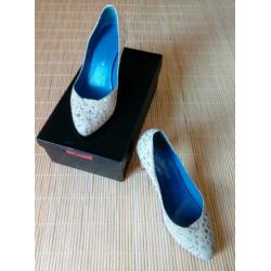 Prachtige originele JAN JANSEN designer-schoenen - pumps 37