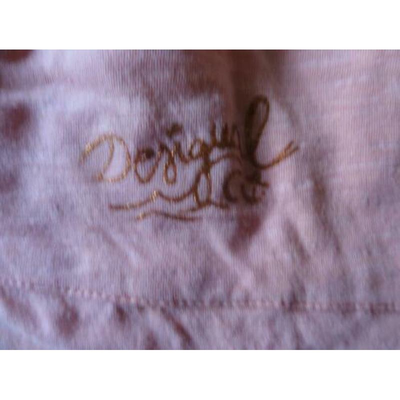 Nieuw meisje Tshirt desigual maat 110/116 nieuw
