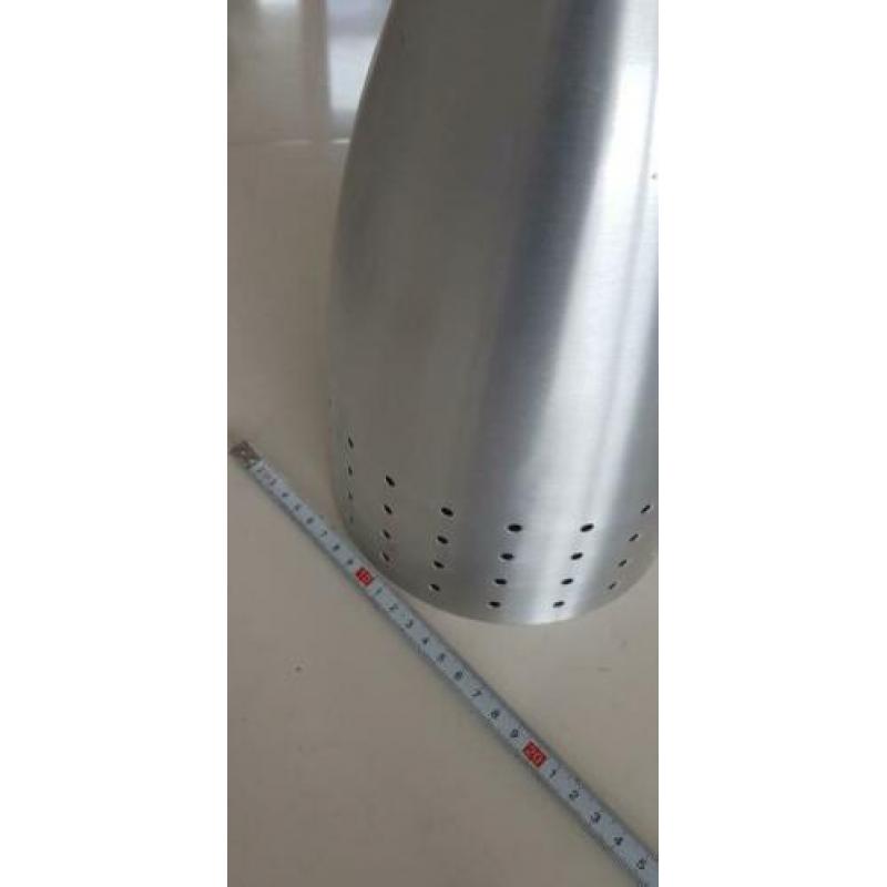 Industriële hanglamp aluminium merk massieve 100watt