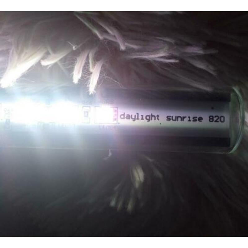 2x Sera LED Daylight Sunrise 820 8 week oud