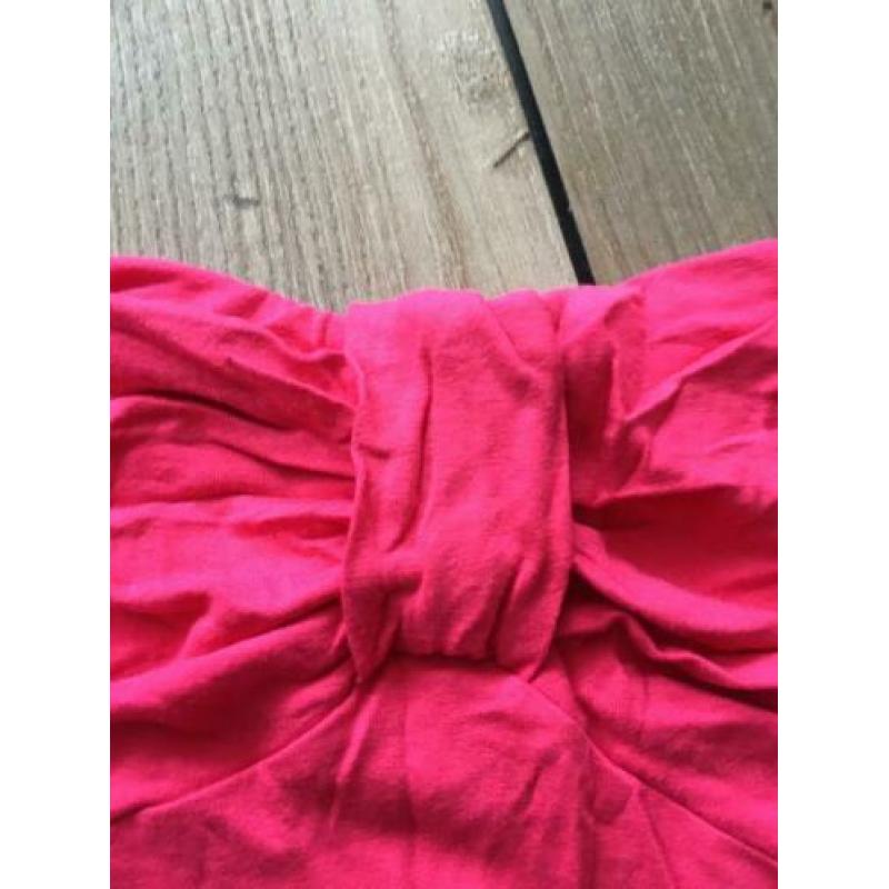 Gave roze strapless top van red range