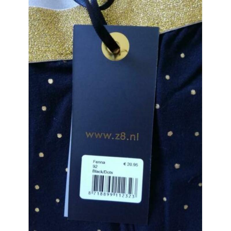 Z8 feest legging Fenna zwart/goud Limited mt 86/92 NIEUW