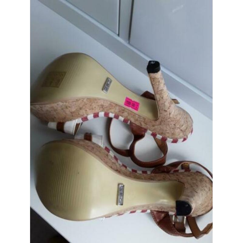 sexy plateau heels, maat 37