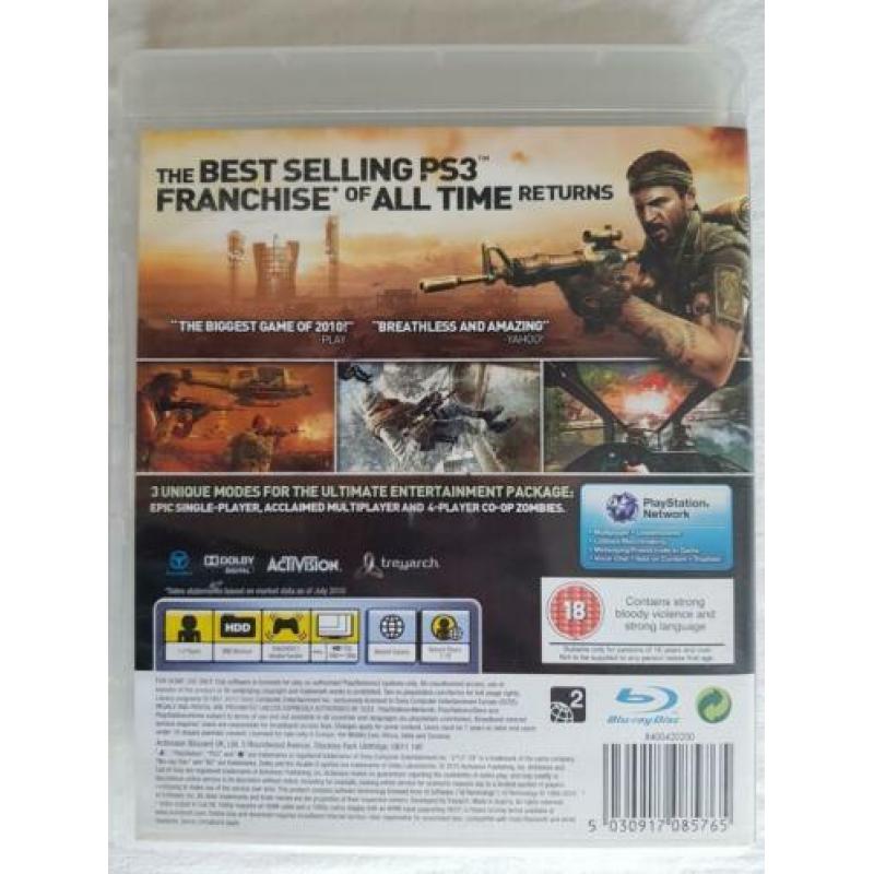 Call of Duty Black Ops voor de playstation 3