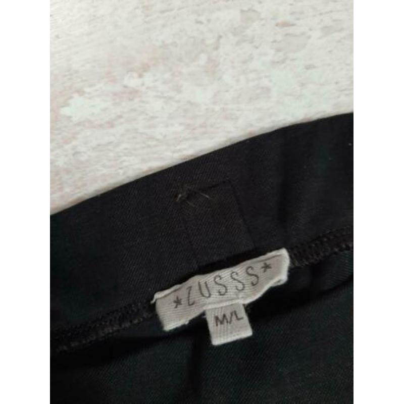 Zusss legging off black maat ml