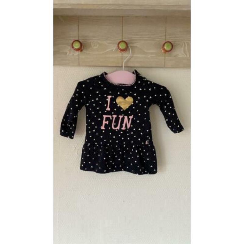 Pakket Meisjes baby kleding maat 56