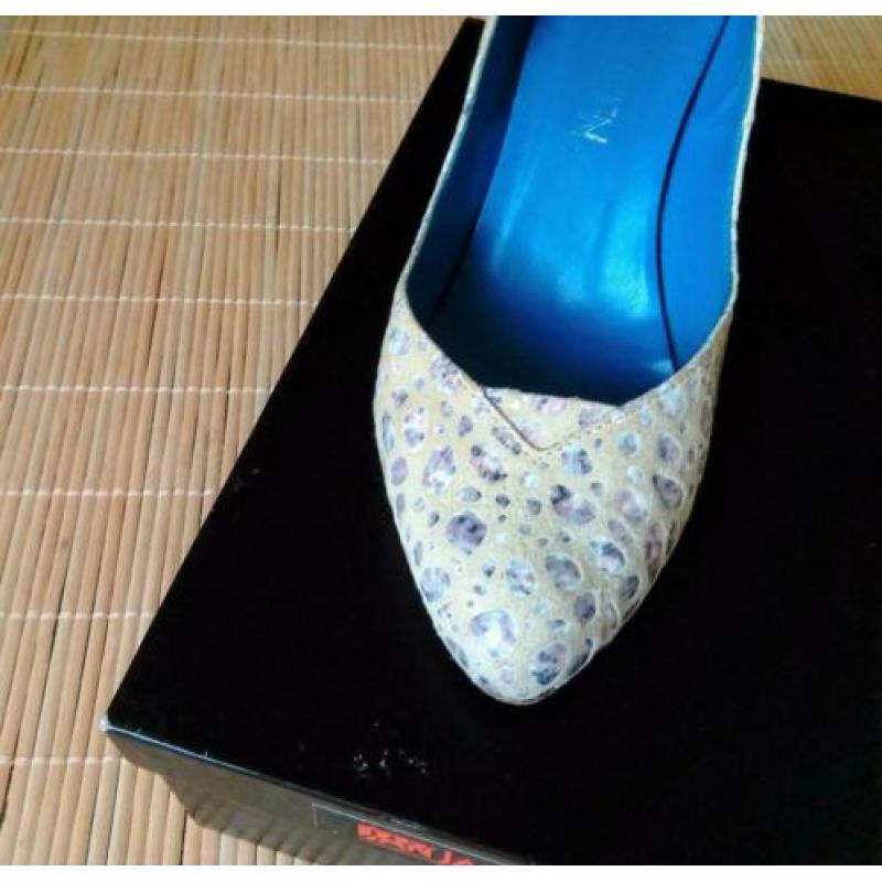 Prachtige originele JAN JANSEN designer-schoenen - pumps 37