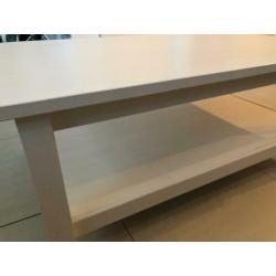 Salontafel IKEA HEMNES (wit gebeitst)