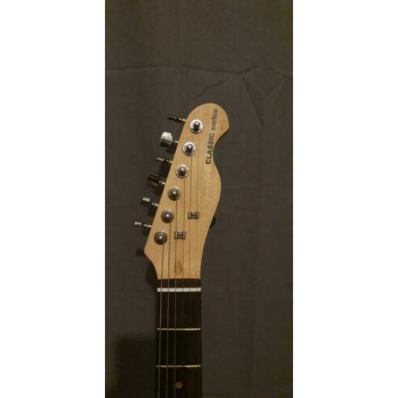 Elektrische gitaar, Telecaster (Beginner Fazley zonder logo)