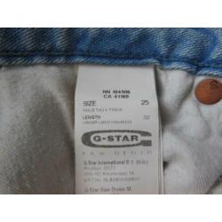 Jeans G-Star, Corvet Straight, maat 25