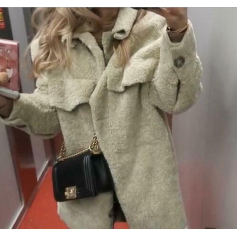 Zara teddy overhemd jack maat S nieuw