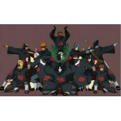 Naruto akatsuki poncho kleding pak mantel jas anime cosplay