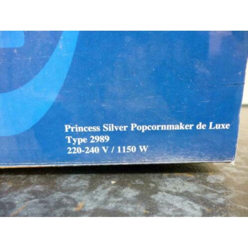 popcornmachine princess popcornmaker NIEUW 2989