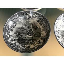 W. Smith - décor TURKISH PAVILION zwart/wit (1825-1855)