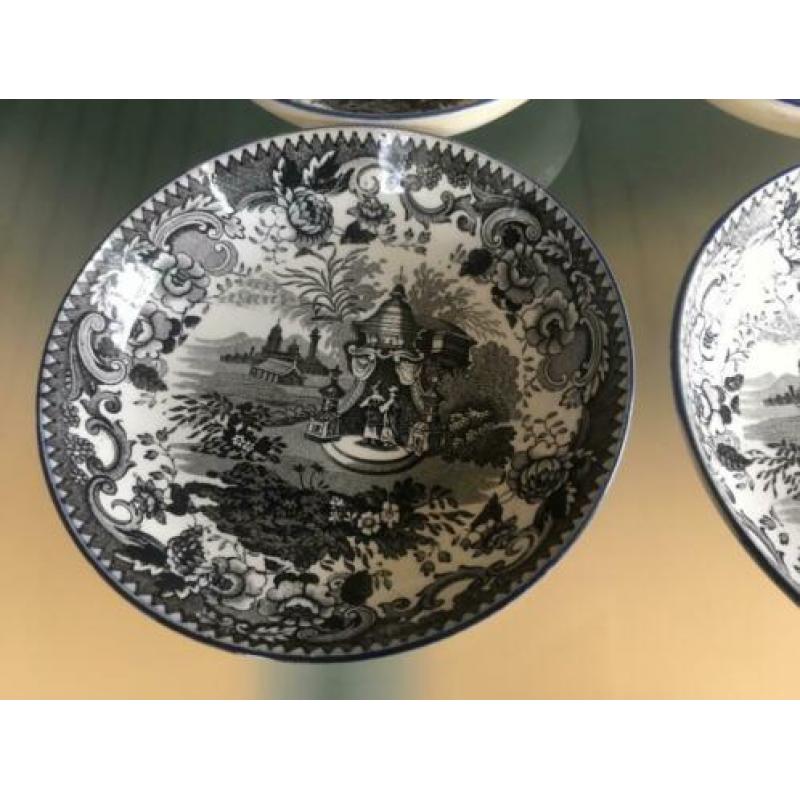 W. Smith - décor TURKISH PAVILION zwart/wit (1825-1855)